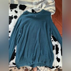 Vintage St. John’s Sweater XL Teal